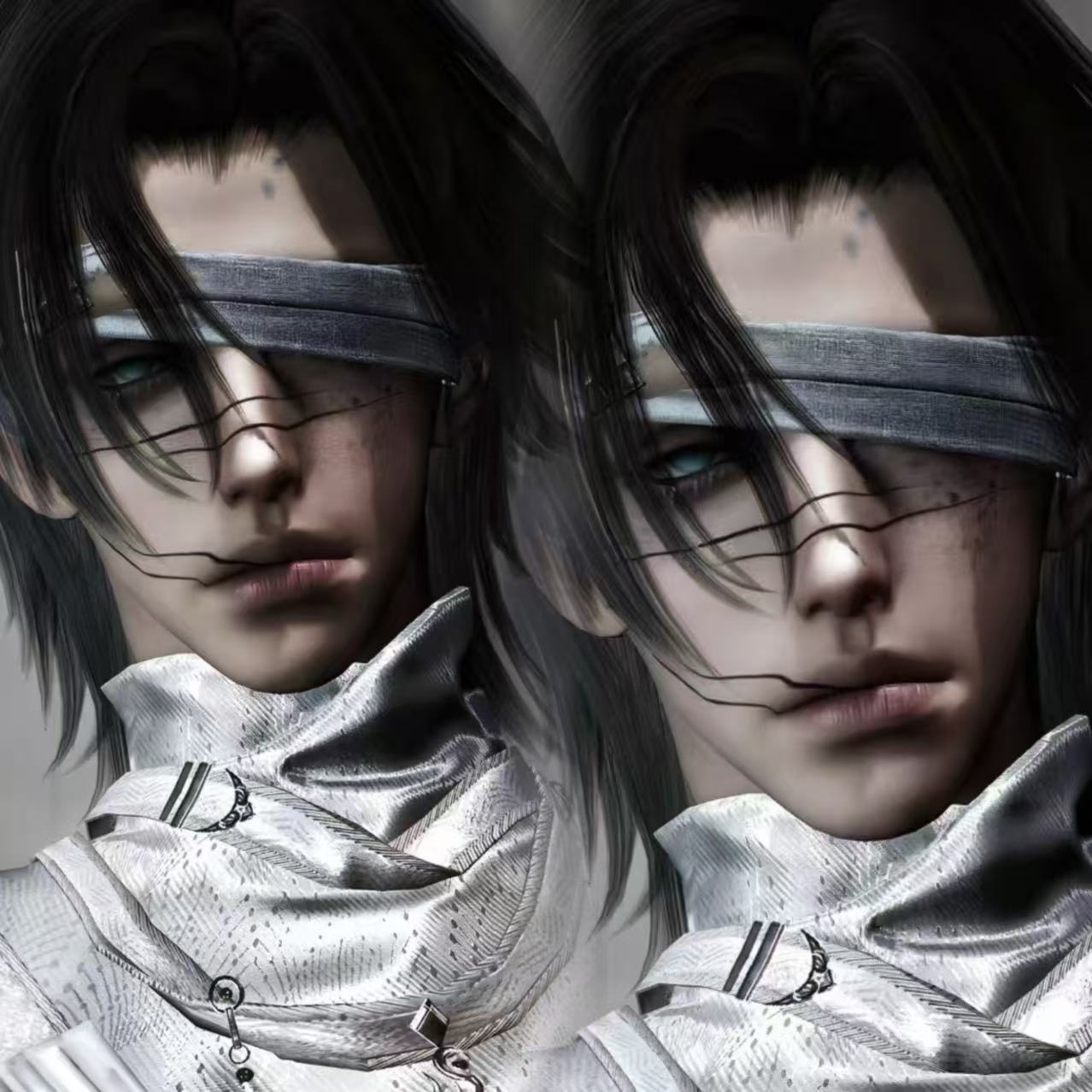 【秒发3款】影形｜超帅成男捏脸 逆水寒手游捏脸男角色通用