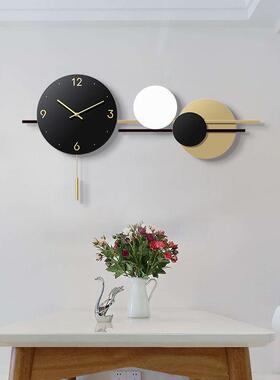 现代简约几何装饰表挂钟客厅个性家用挂表创意时尚时钟北欧99058