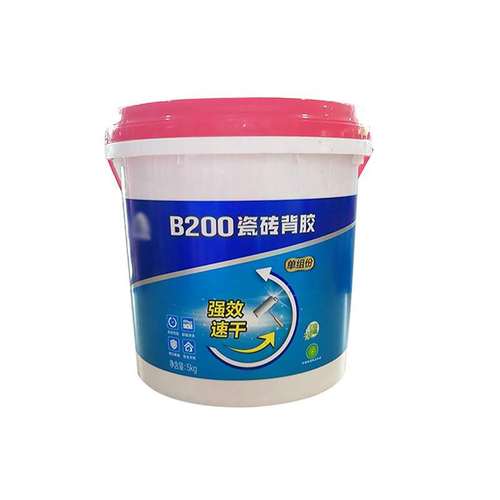 B200单组分贴砖伴侣瓷砖背涂胶5KG瓷砖背胶 玻化砖瓷砖粘结剂