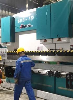 MBW系列7轴油电混合动力数控液压折弯机160T/3200