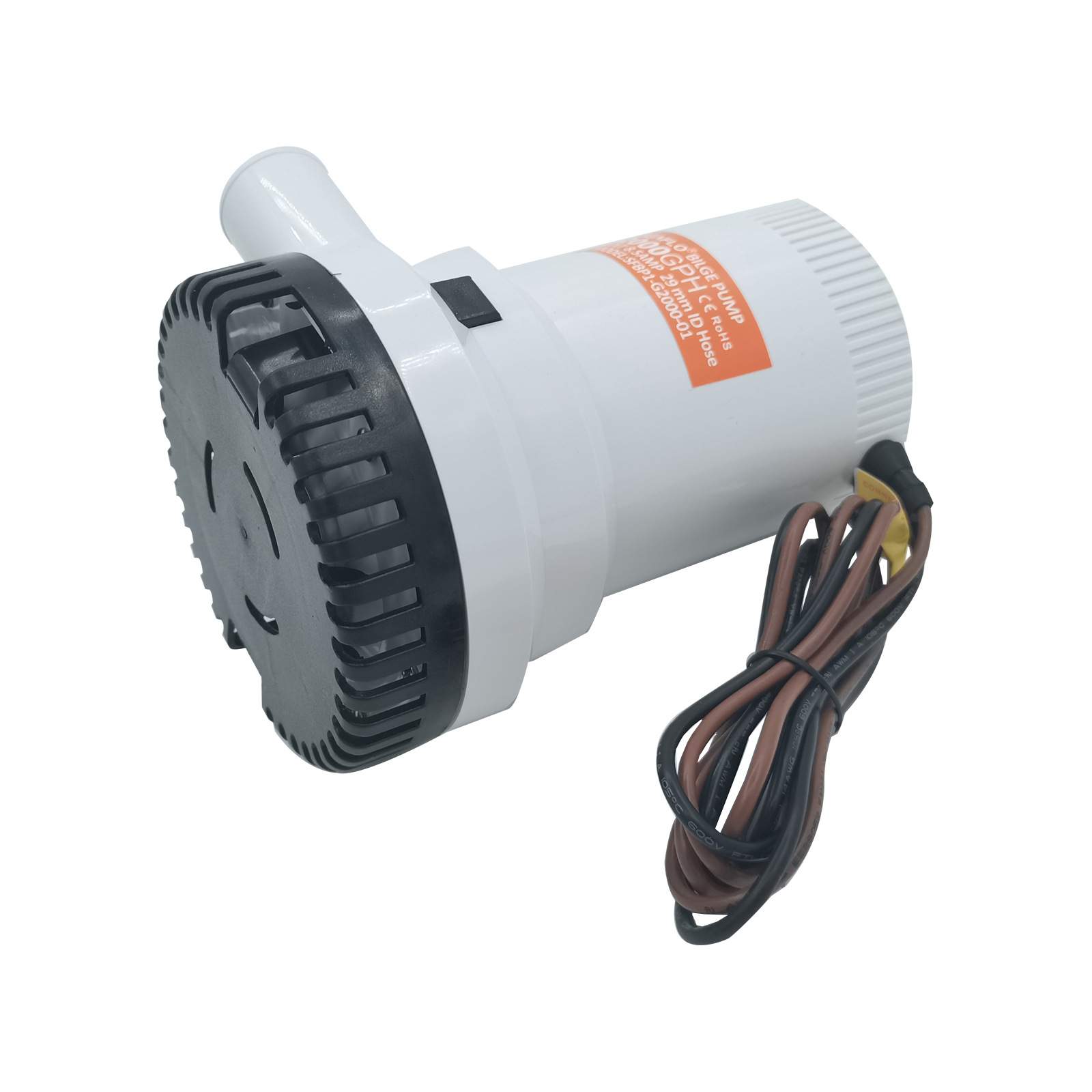 直流潜水泵2000GPH全自动船用游艇泵防爆潜水泵船用游艇配件