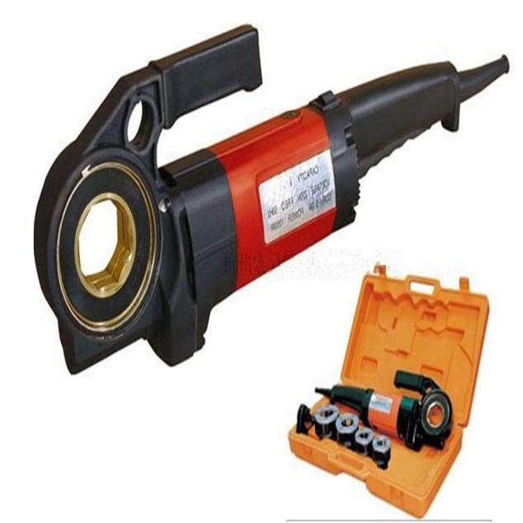 手提电动套丝机便携式管子套丝机钢管车丝机直销绞丝