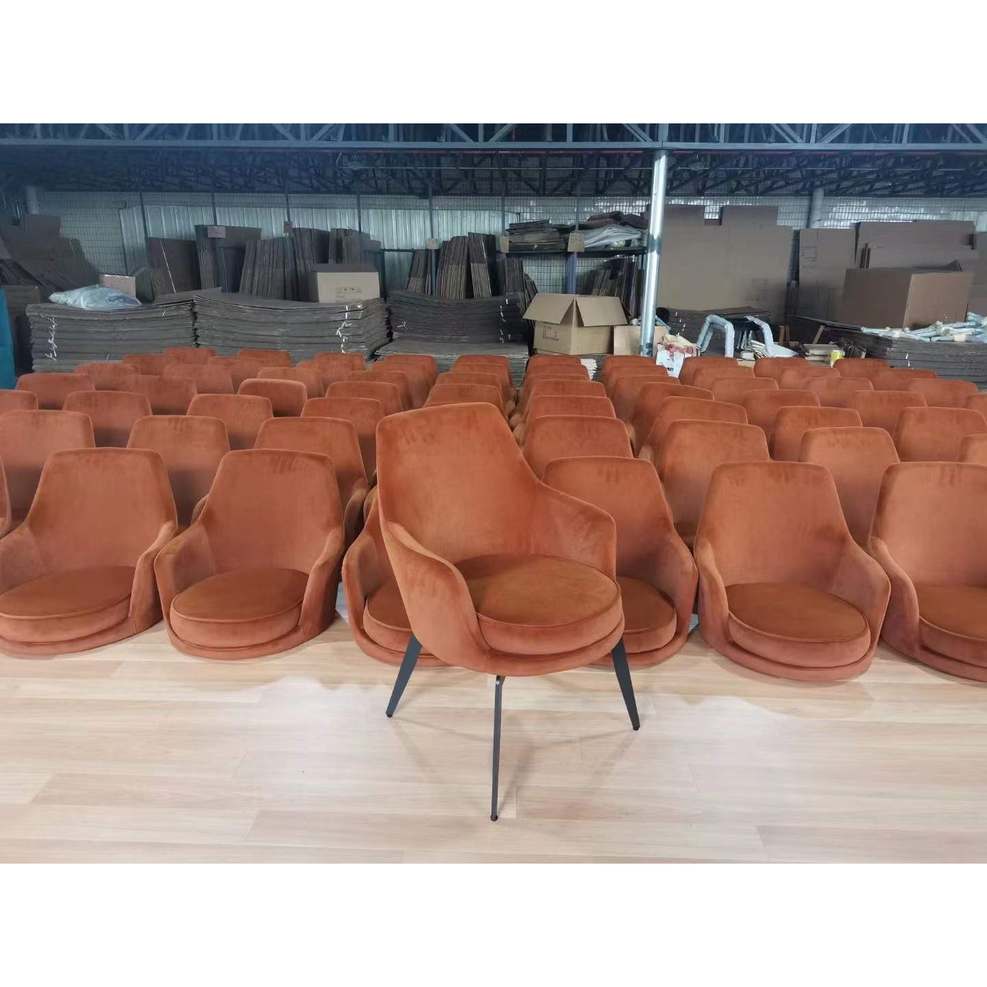 设计师意式极简纳帕皮单人沙发椅客厅卧房设计师创意休闲椅