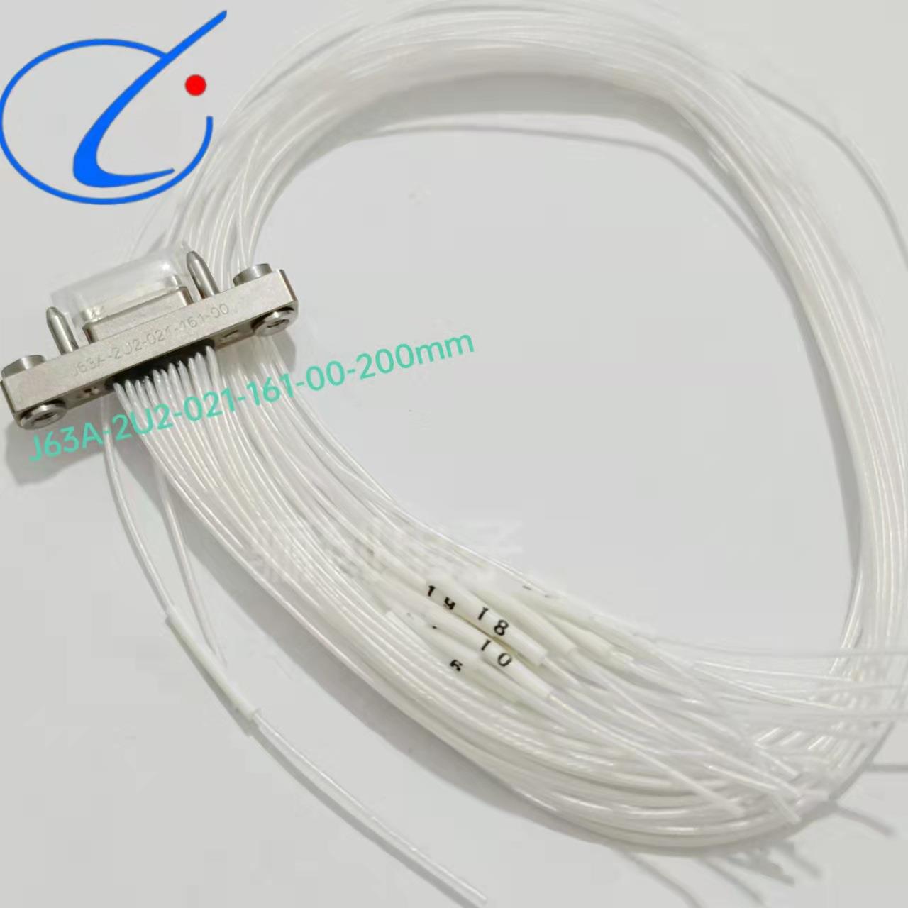 微矩形连接器J63A-2U2-021-161-30接插件21芯新品销售