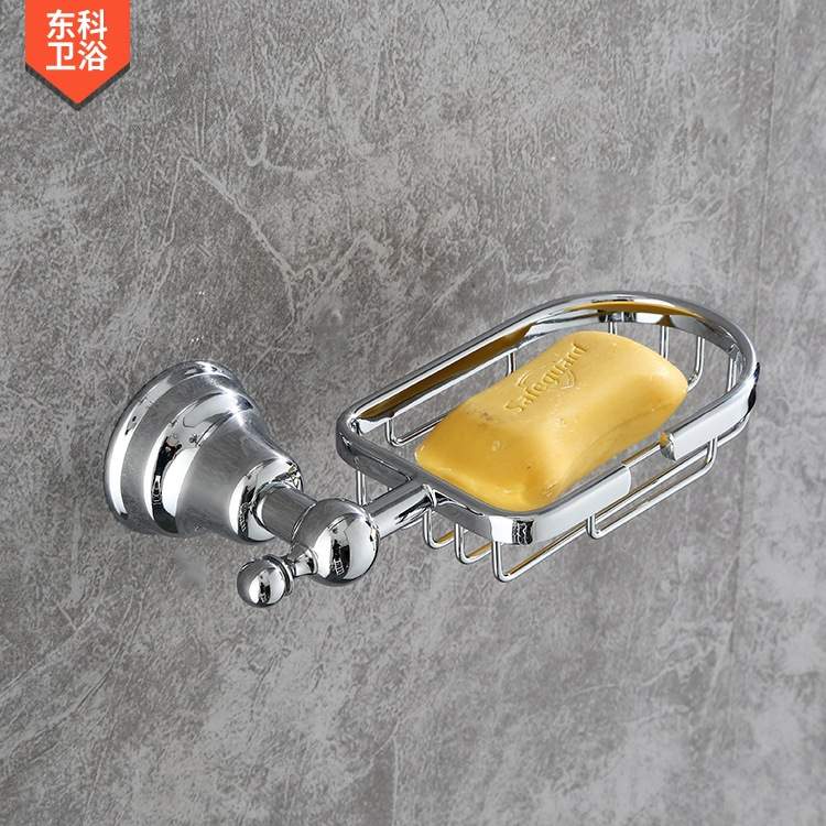 欧式肥皂架香皂盒 仿古沥水香皂架 壁挂浴室置物架卫生间皂网