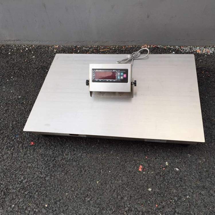 现货500kg-3T全不锈钢电子平台秤防水耐腐蚀1.2*1.2m计重地磅