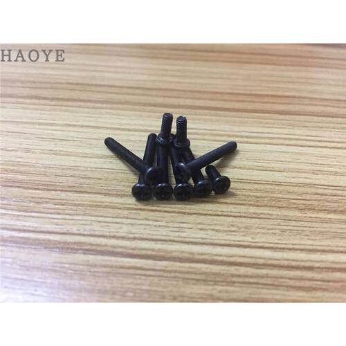 镀镍 黑色 圆头机丝 十字圆头机牙 圆头机螺钉 PM M2.5*3--20现货