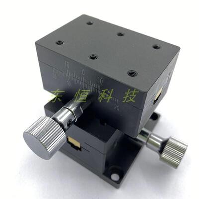 手动XY轴燕尾槽滑台XYWG40 60 90 140 齿条齿轮型位移台 平移台