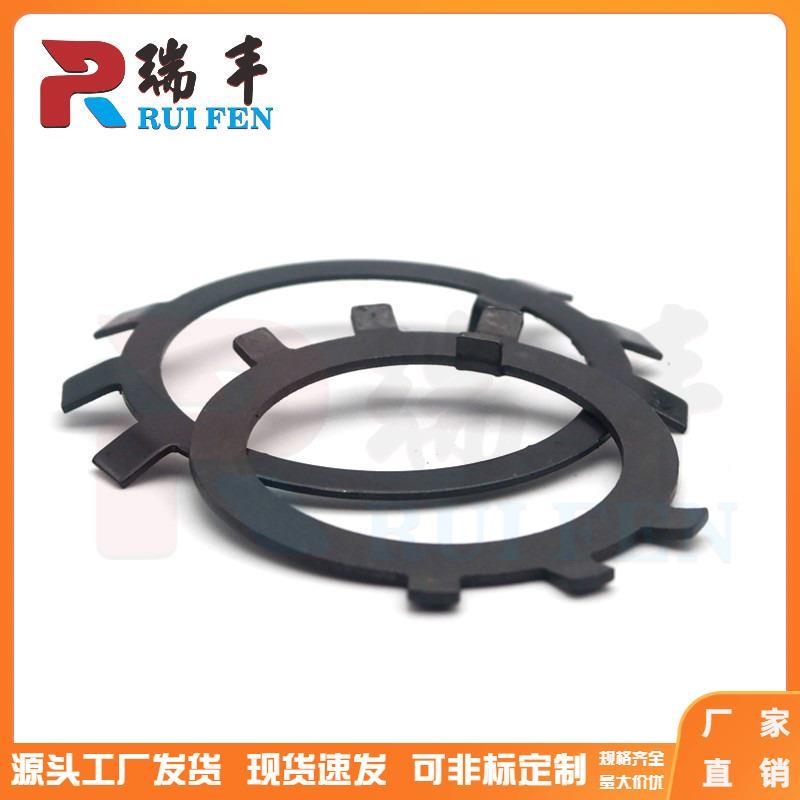 圆螺母用止退垫圈GB858 止动王八六爪垫片M10-M200