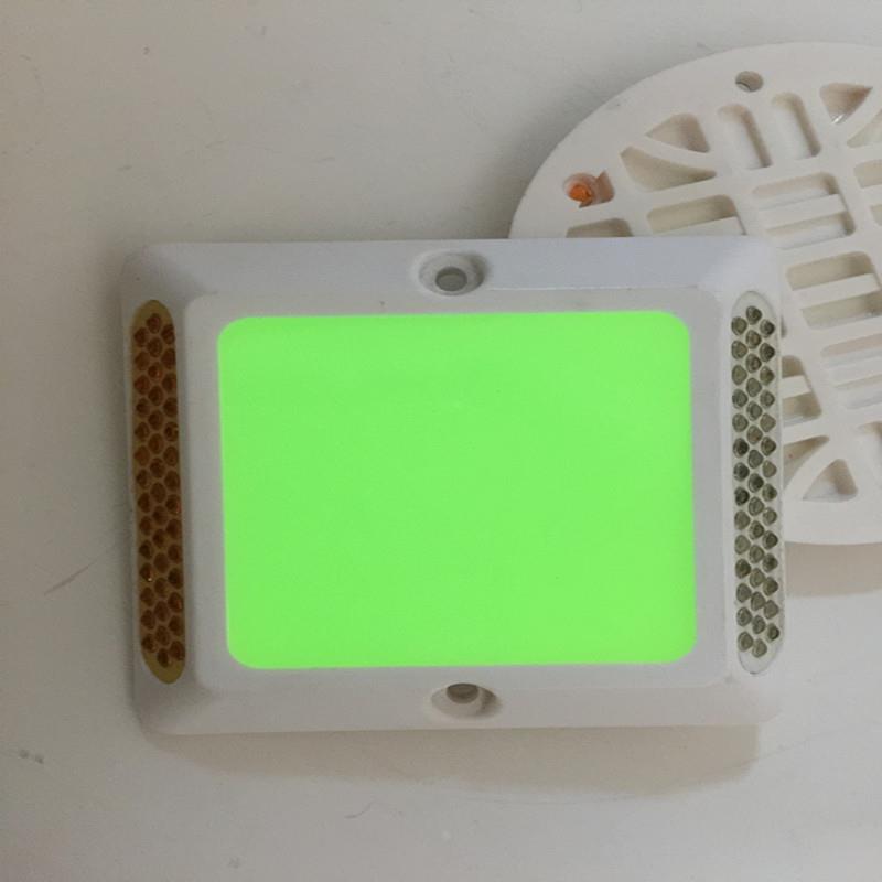 自发光道钉太阳能警示标夜光道钉反光荧光凸起路标轮廓标安全标识