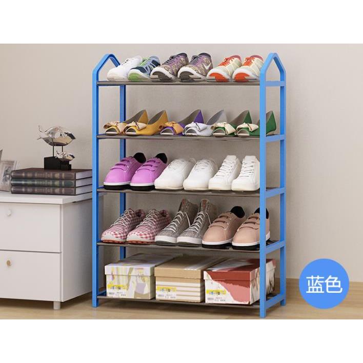 迷你门口鞋架经济型简易客厅小号小型铁艺多层卧室放拖鞋鞋柜