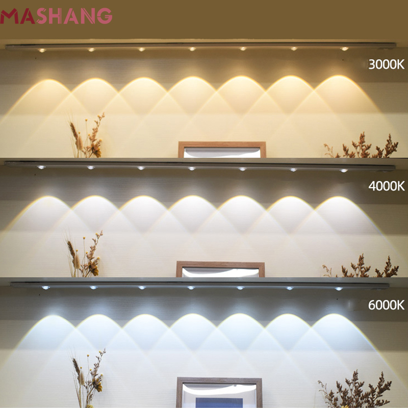 网红Led Cat Eye Motion Sensor Cabinet Light Kitchen Led Ligh