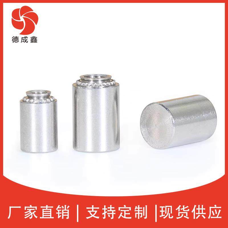 不锈钢无台阶防水螺母柱BSS-M3M4M5M6M8M12-1/2密封螺柱盲孔螺柱