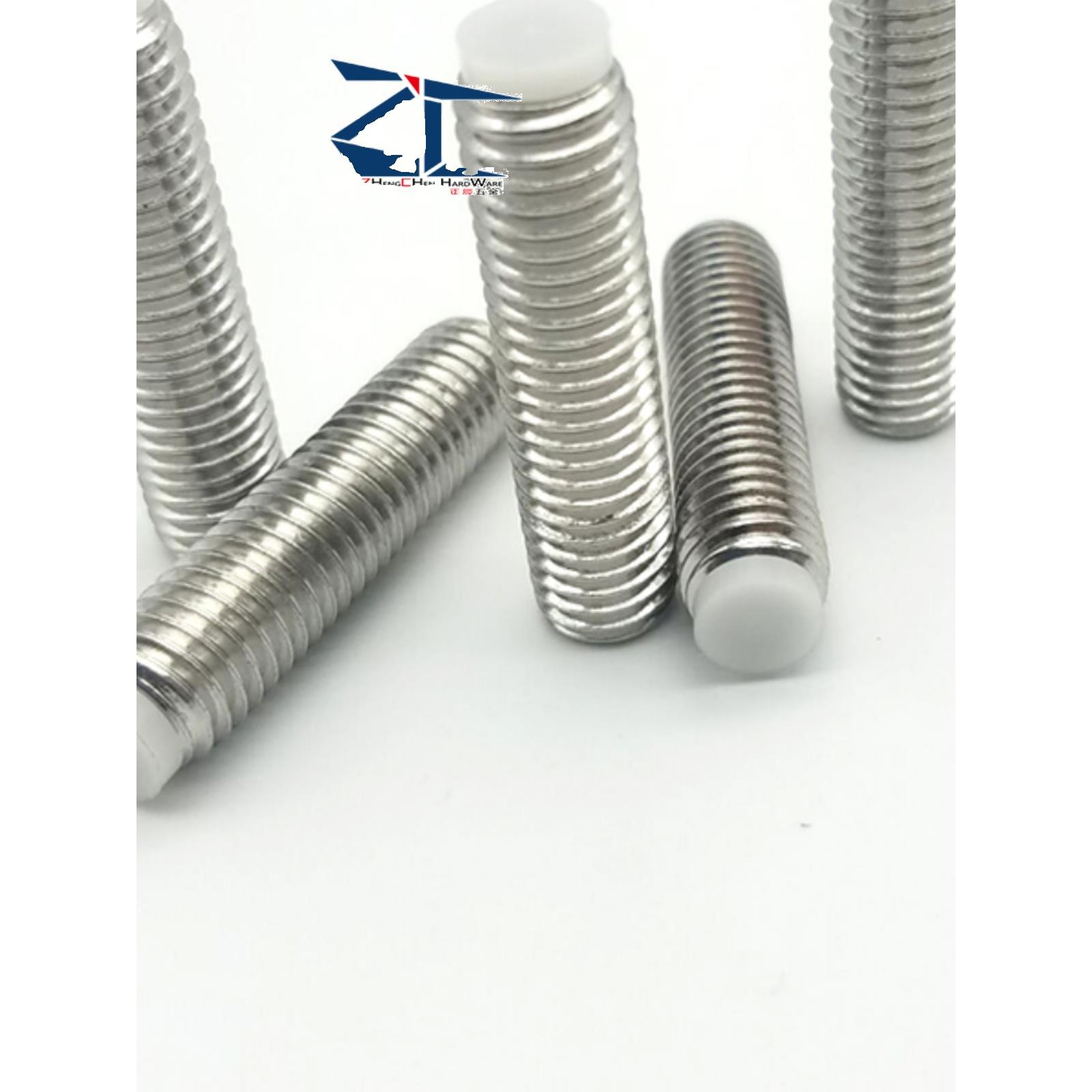 TDA26聚缩醛防滑胶头内六角止动螺栓不锈钢国标定位螺丝SBPPS6