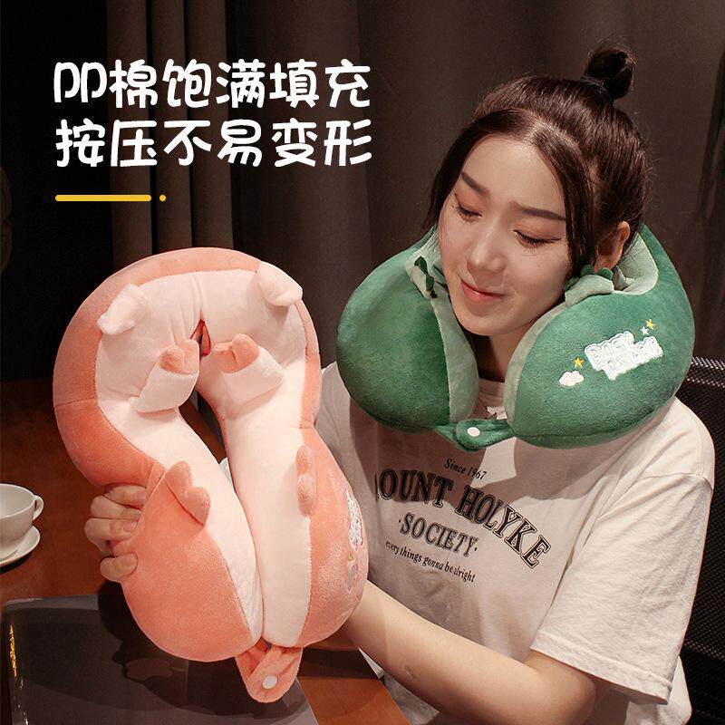 卡通u型枕护颈椎护脖子靠枕头u形午睡学生办公室旅行汽车便携午休
