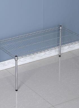 可调节厨房置物架1层40高小百货单层架展示架下水槽橱柜新疆包邮