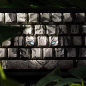 wooting60he键帽87键68 键帽原厂侧刻透光五面热升华个性 XVX 虎