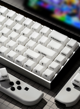 XVX丝绒水晶果冻键帽磨砂雾面侧刻字符磁轴机械键盘帽原厂ev63