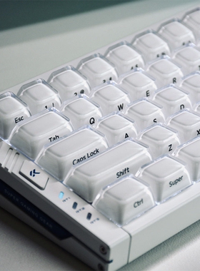 XVX水晶果冻2.0键帽磁轴机械键盘键帽侧刻PC加厚MDA魔导士ACE68