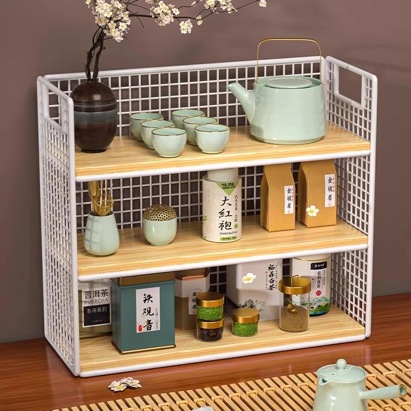 杯架桌面杯子置物架水杯茶杯放咖啡杯茶水吧餐桌盘整理架子盒