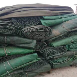 二手篷布旧帆布刀刮布铁路布废旧蓬布棚布油布加厚防雨防晒火车布