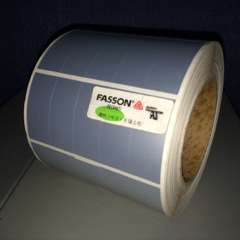 Fasson艾利进口镜面铜版标签-101.6*50.8单排R22拼条码设备标签