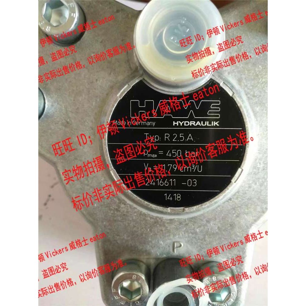 R.25A柱塞泵德国哈威HAWE2416611-03