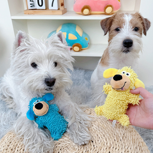 TAGO狗狗怪叫发声毛绒玩具小狗磨牙洁齿耐咬宠物用品自嗨解闷神器