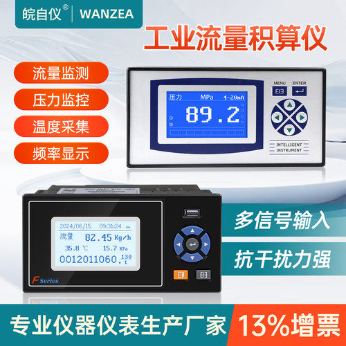 皖自仪智能流量积算仪