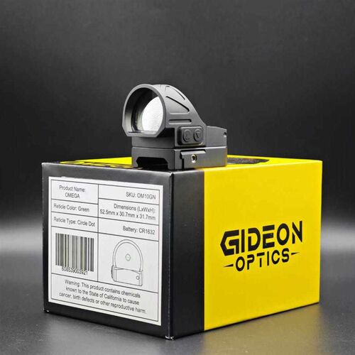 GIDEON纸盒SRO铝材质7075低功耗直接光源自动开关机摆件望远镜