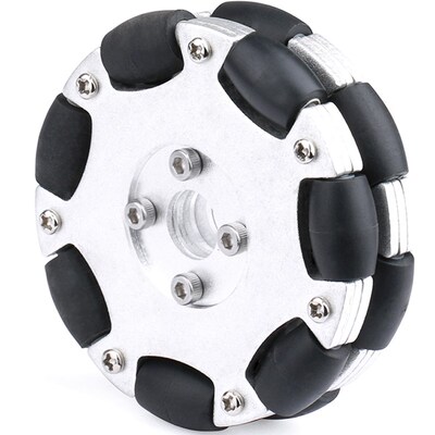 金属全向轮 福来轮  omni Robot ROS平台全向运动58mm 82mm