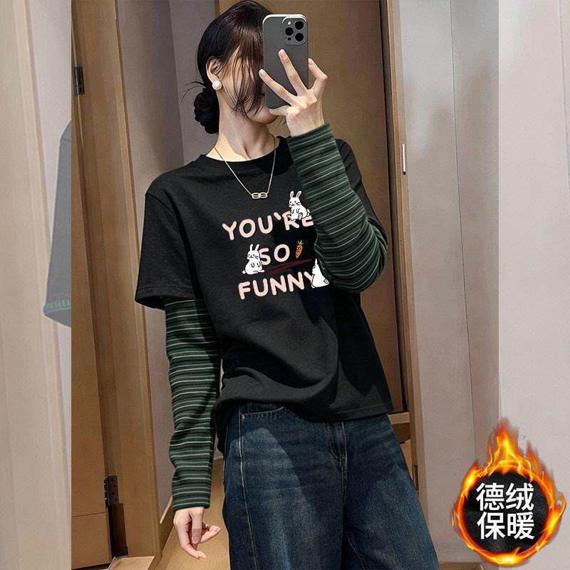 慵懒ins风秋冬新款德绒保暖假两
