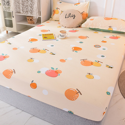 纯棉床笠款床单单件全棉全包床垫保护罩床套防滑固定冬季裸睡床罩