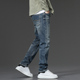 牛仔裤 休闲男款 直筒宽松2023秋冬裤 男士 子男复古男装 牛仔长裤 男裤