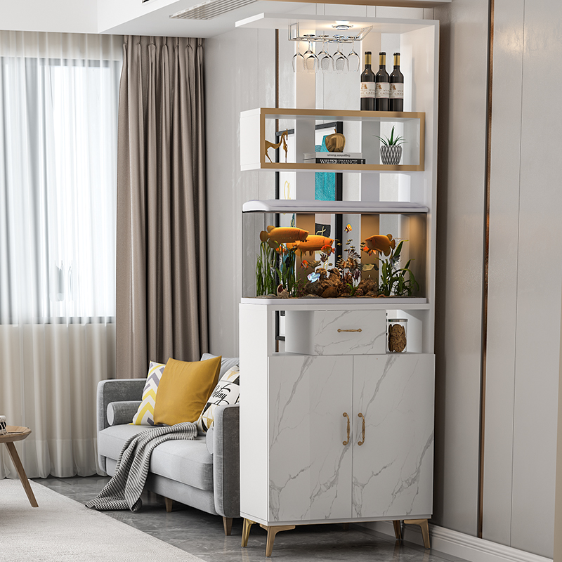 客厅隔断鱼缸柜j鞋柜门厅间厅柜屏风置物架酒柜客厅餐厅入户玄关