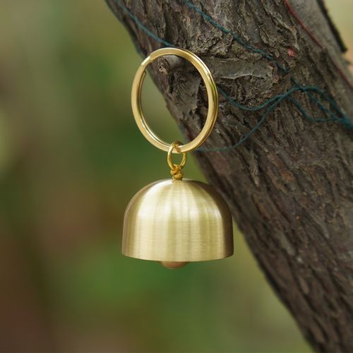 铜铃铛挂件纯黄铜包包装饰挂件DIY材料圣诞铃铛防盗铃门铃铛撞铃