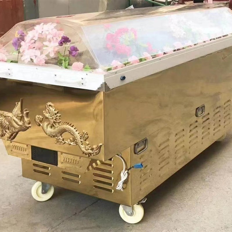 厂家水晶棺冰柜棺冷冻棺殡仪馆用尸体冷藏柜殡葬用品水晶棺