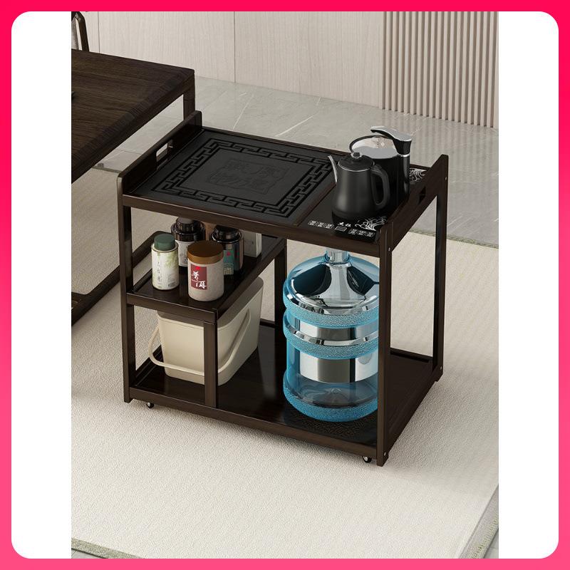 G3YN新中式可移动茶几茶桌边柜侧柜茶台烧水壶一体桌家用小型茶车