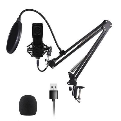 BM800USB麦克风192KHz/24Bit高采样率电脑电容话筒套装