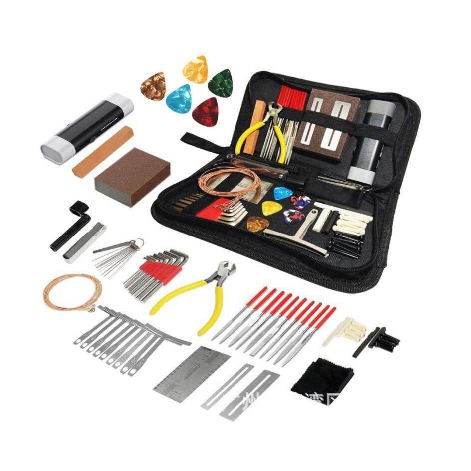 吉他工具包套装大全吉他维修保养套装62件套吉他配件