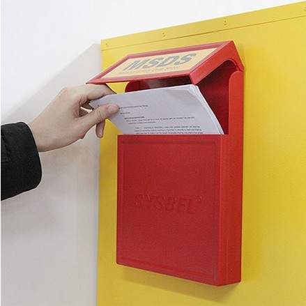 西斯贝尔WAB001安全柜MSDS资料储存盒化学品文件存放适用于防爆柜