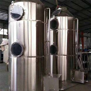 不锈钢设备清洗喷淋塔嘉辰304不锈钢酸雾处理喷淋塔