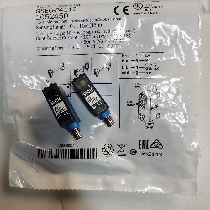 GSE6-P4112 GE6-P41111 GS6-D4311光电开关 现货