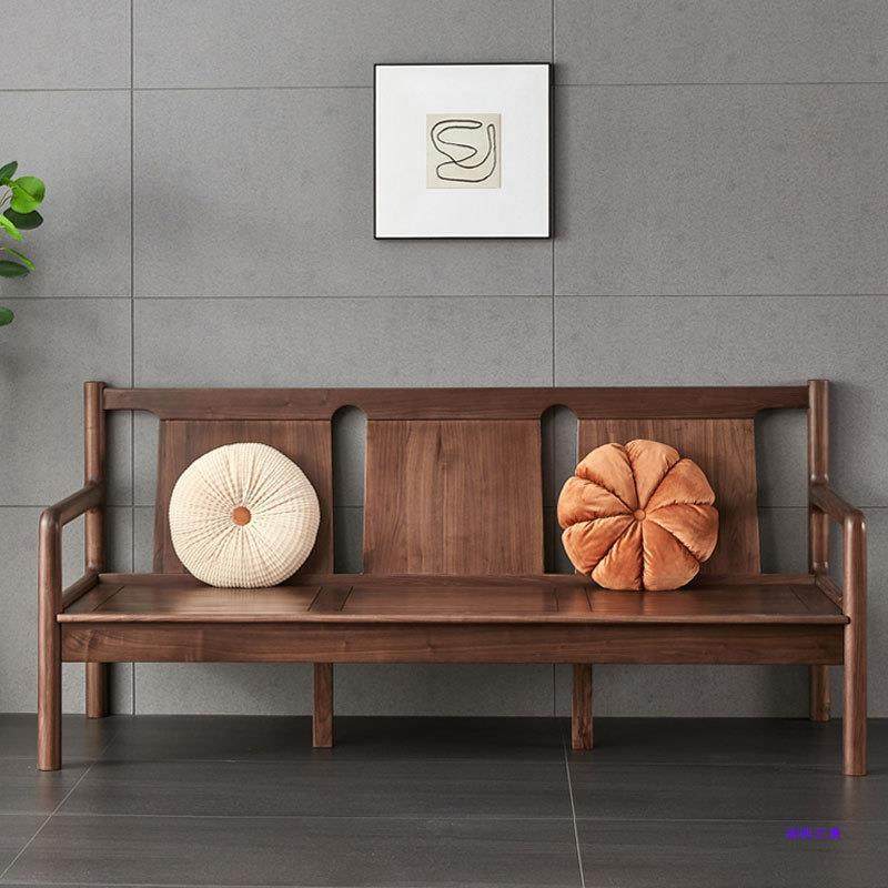 北美黑胡桃木新中式罗汉踏沙发三人位长椅实木家具白橡木沙发,畜牧/养殖物资,畜牧/养殖器械,淘宝优惠券,粉丝福利购,淘宝优惠卷