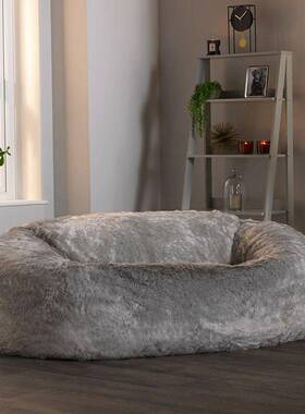 懒人沙发豆袋人造毛皮豆包热销5FT6FT7FT沙发