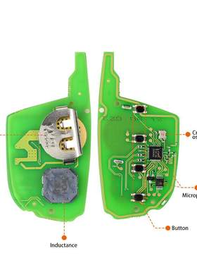 Xhorse XSCS00EN Remote Key 4 Buttons VVDI汽车智能遥控钥匙