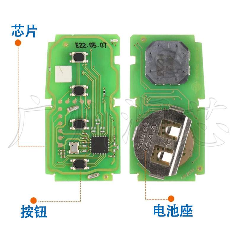 适用丰田智能卡XSTO01EN外贸通用Xhorse VVDI生成式子机XM38
