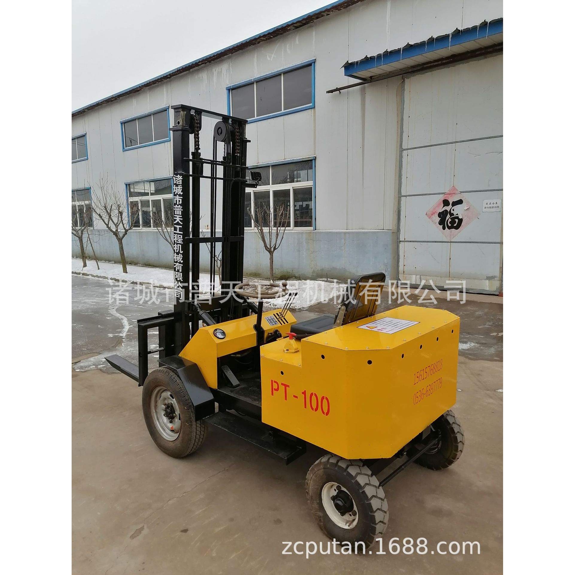 1吨轻型自动升降叉车 小型电动升降叉车