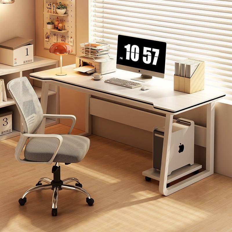 电脑桌台式家用女生卧室学生学习桌小户型简约办公桌出租屋长桌子