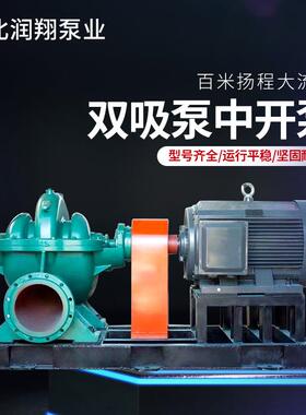 专业生产卧式双吸泵10Sh-9防爆离心泵排水供水中开泵